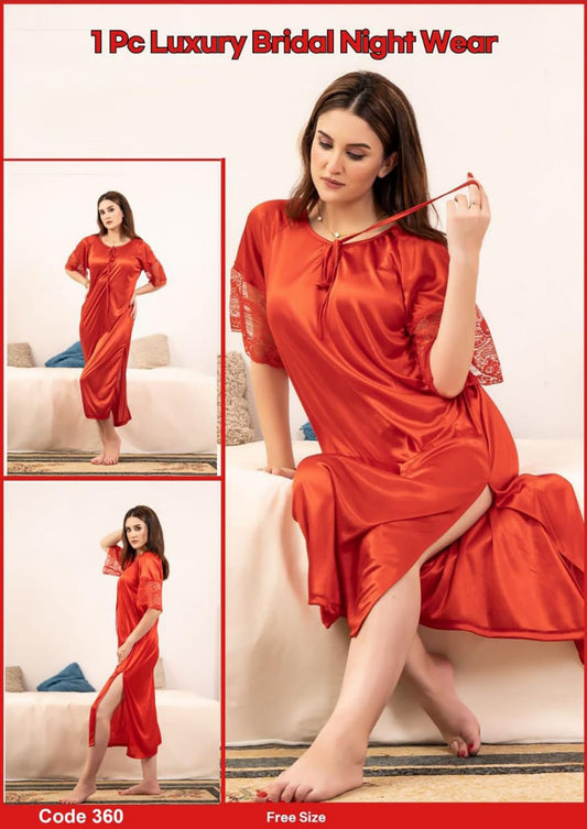 Silk Luxury Bridal Nightgown