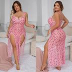 Rosé Allure Maxi Dress