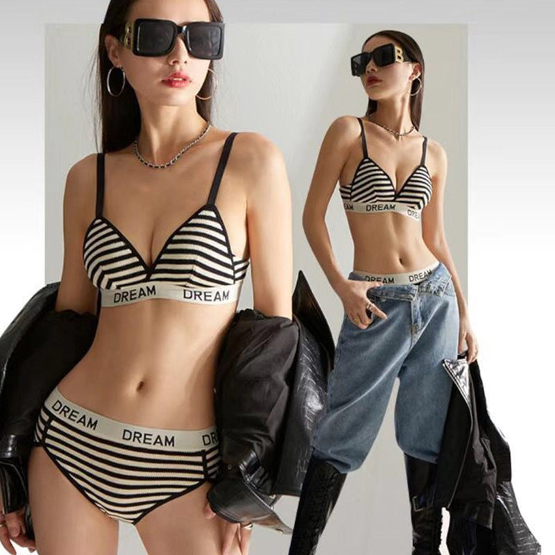 Striped Dream Bra & Panty Set