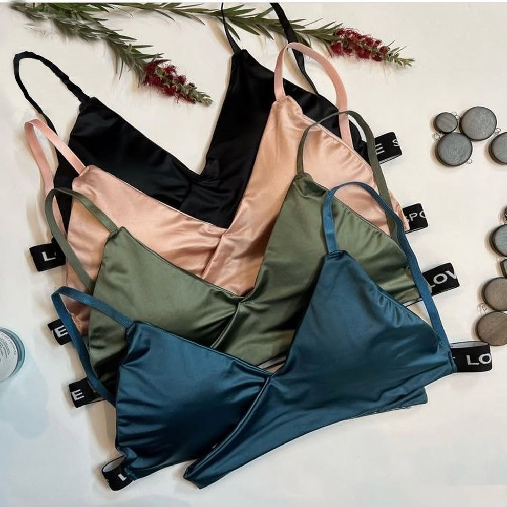 Satin Bliss Bralette & Panty Set