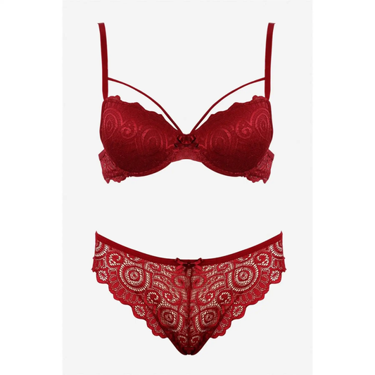 Elegant Lace Lingerie Set – Seductive & Comfortable