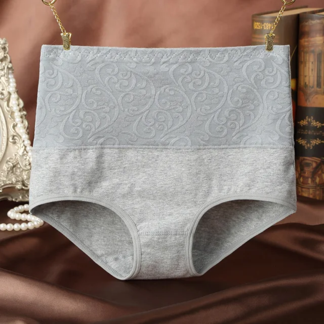Elegant High-Waist Cotton Panties – Comfort & Style Combined