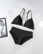 Front Open Padded Bra Set