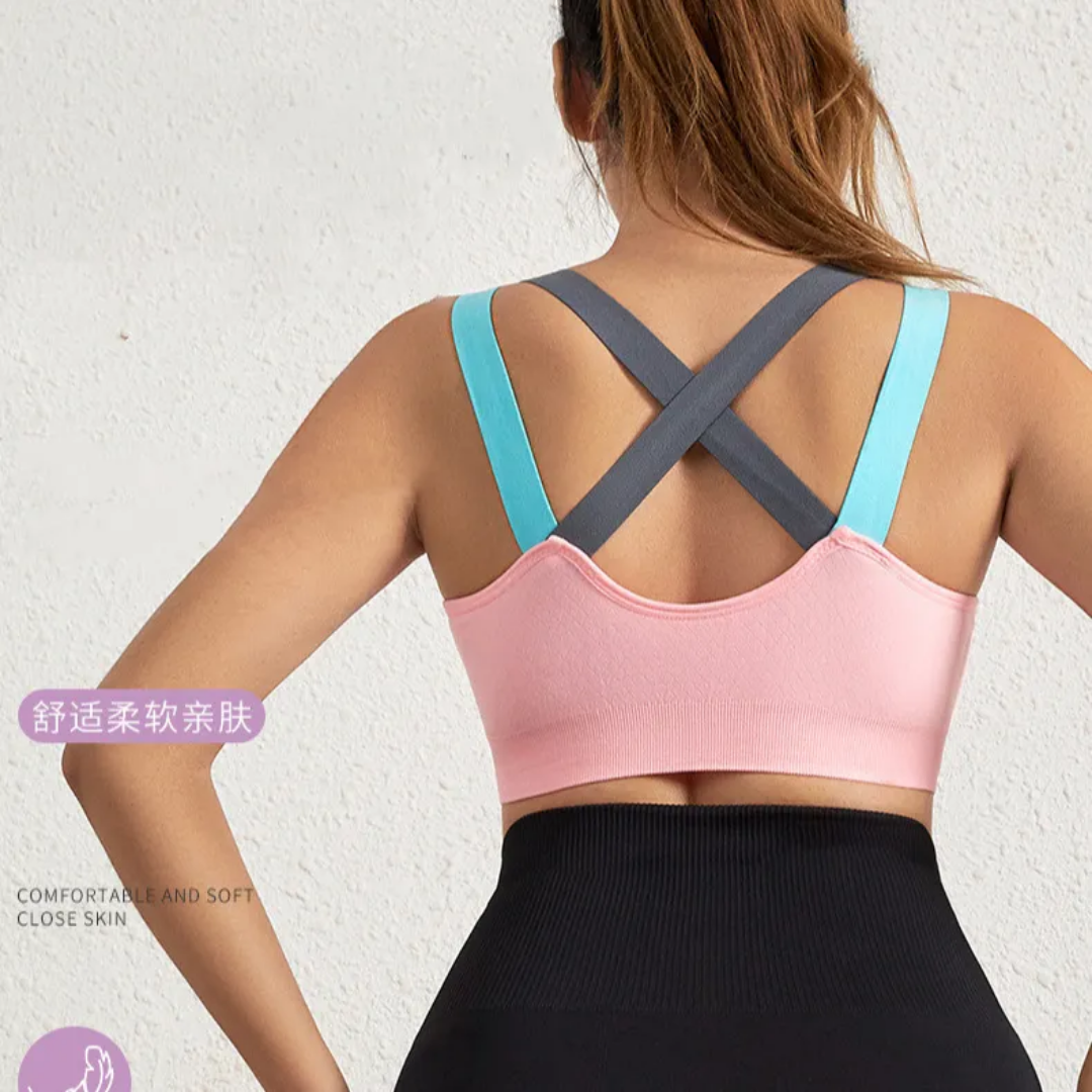 Cross Back Sports Bra