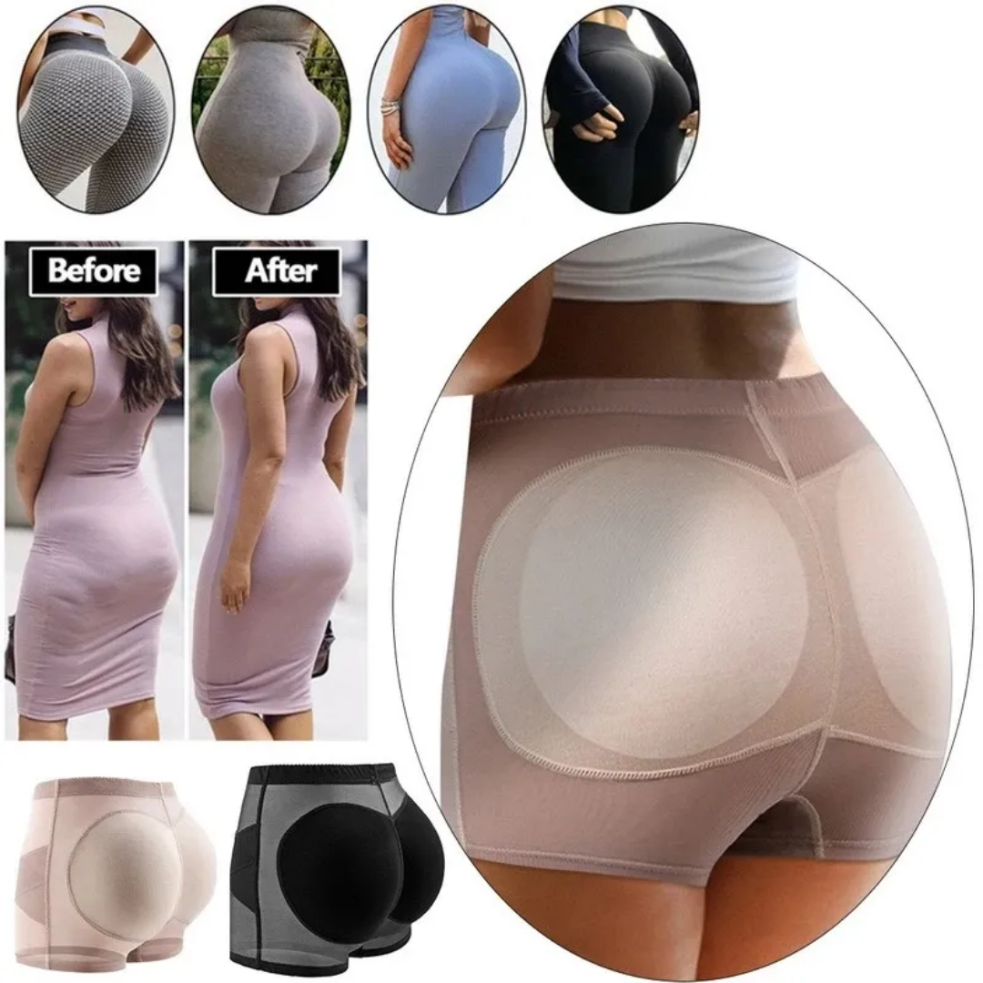 Memory Foam Padded Hip Enhancer Shaper Shorts