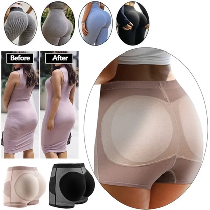 Memory Foam Padded Hip Enhancer Shaper Shorts