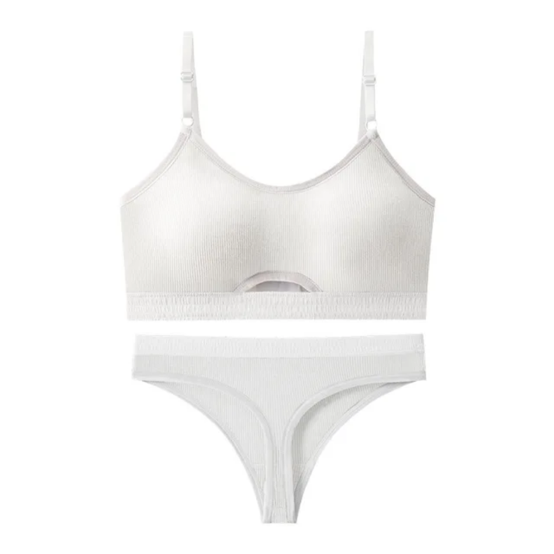 Sporty Chic Contrast Set