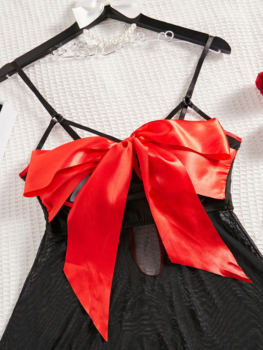 Gift Wrapped Babydoll Lingerie Set – 2 Piece