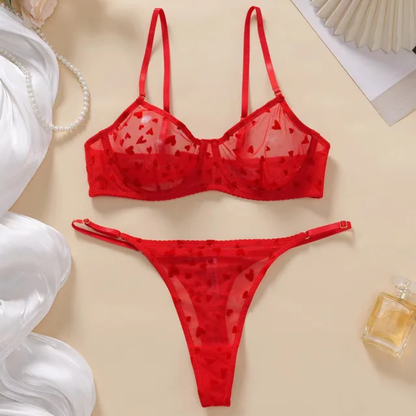 Heart Bliss Lingerie Set