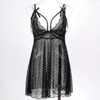 Mini Hearts Allure Nighty Front Open