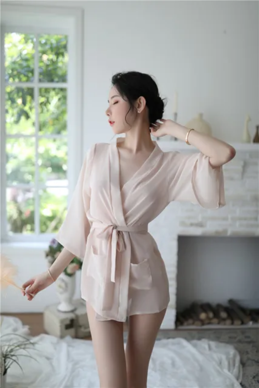 SD - Soft Mesh Net Gown