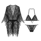 Scarlet Lace 3-Piece Intimate Set