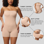 Strapless Shapewear Bodysuit