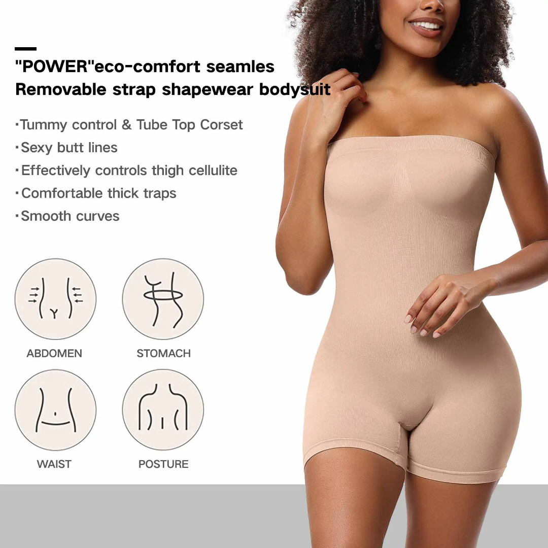 Strapless Shapewear Bodysuit