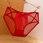 SD - Satin Bow Criss Cross Bikini