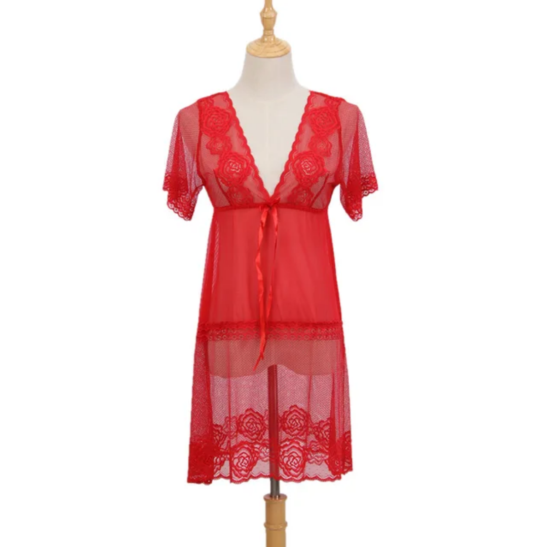 SD - Amour Garnet Tease Chemise