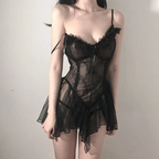Nocturne Mesh Babydoll Set