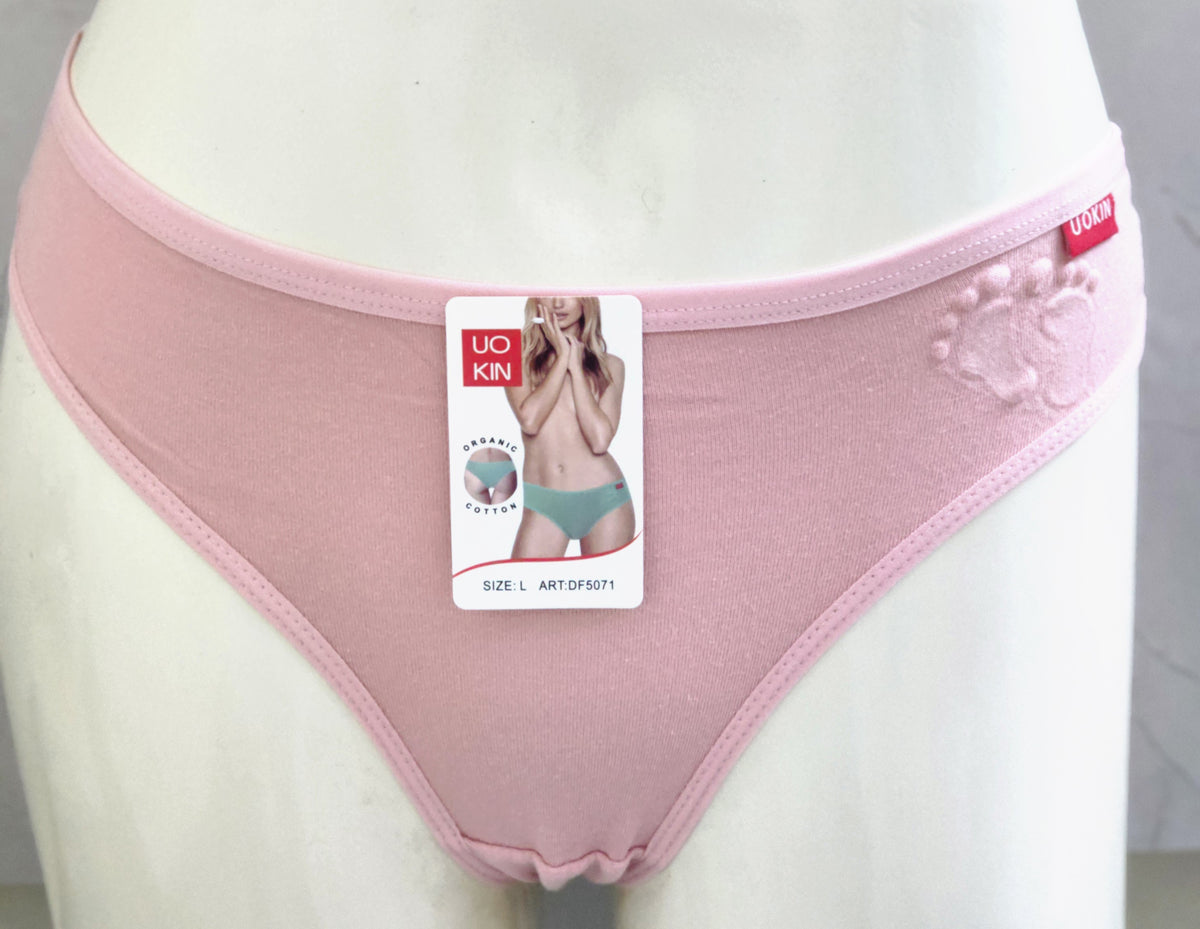 Women's Organic Cotton Mid-Rise Thongs