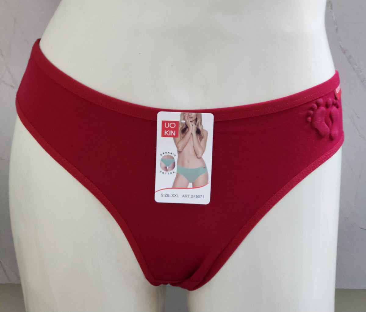 Women's Organic Cotton Mid-Rise Thongs