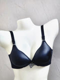 Black Foam Push Up Bra