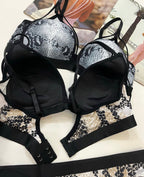 Snake Priint Serpent Luxe Bra Set
