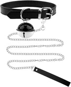 Choker Pendant With Chain Leash