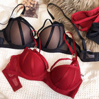 Strappy Seduction Padded Bra Set