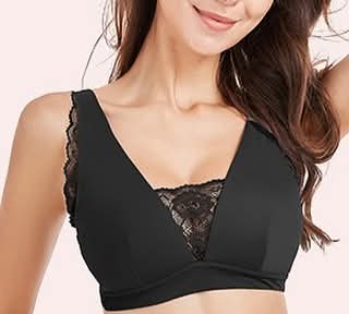 Lace Detail Comfort Padded Bra