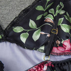 Floral Satin Cami & Shorts Nightwear Set