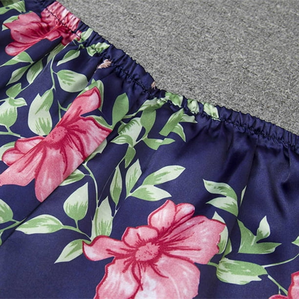 Floral Satin Cami & Shorts Nightwear Set