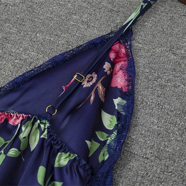 Floral Satin Cami & Shorts Nightwear Set