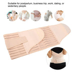 3 in-1 Postpartum Support Recovery Belt - Adjustable Abdominal & Pelvic Binder