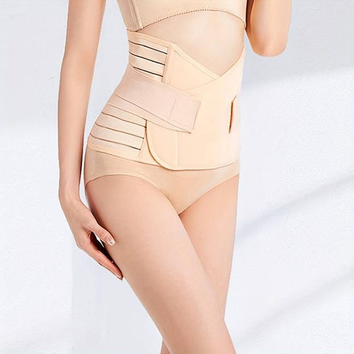 3 in-1 Postpartum Support Recovery Belt - Adjustable Abdominal & Pelvic Binder