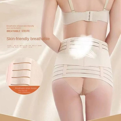 3 in-1 Postpartum Support Recovery Belt - Adjustable Abdominal & Pelvic Binder