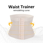 SD - Breathable High-Compression Waist Trainer – Mesh Hollow-Out Belly Shaper & Postpartum Recovery Cincher