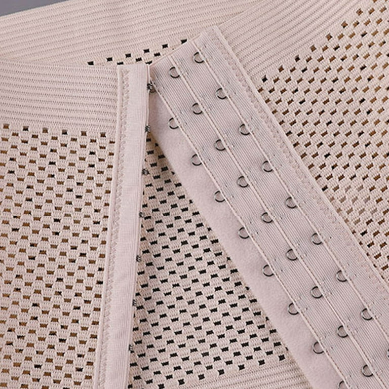 Breathable High-Compression Waist Trainer – Mesh Hollow-Out Belly Shaper & Postpartum Recovery Cincher