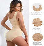 SD - Seamless High-Elastic Body Shaper Bodysuit – Open Crotch Hook-and-Eye Design