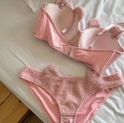 Cozy Bear Hug Lingerie Set