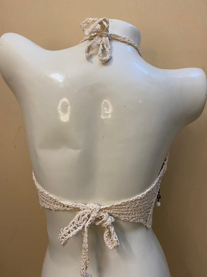 Bohemian Crochet Halter Bralette
