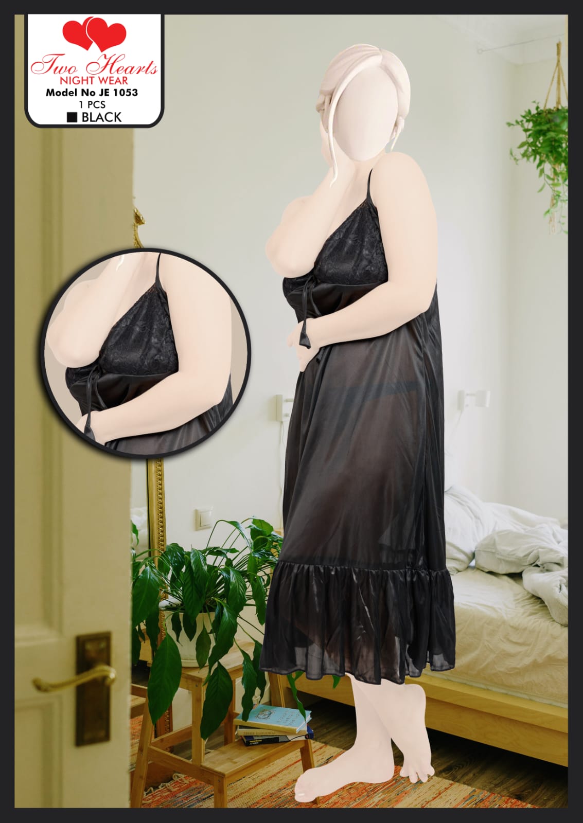 TH - Silk Satin Nightdress