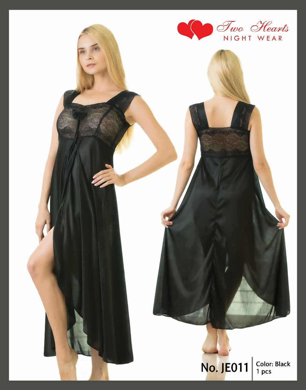 Silk mesh Nighty