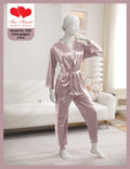 TH - Classic Wrap Nightwear Set