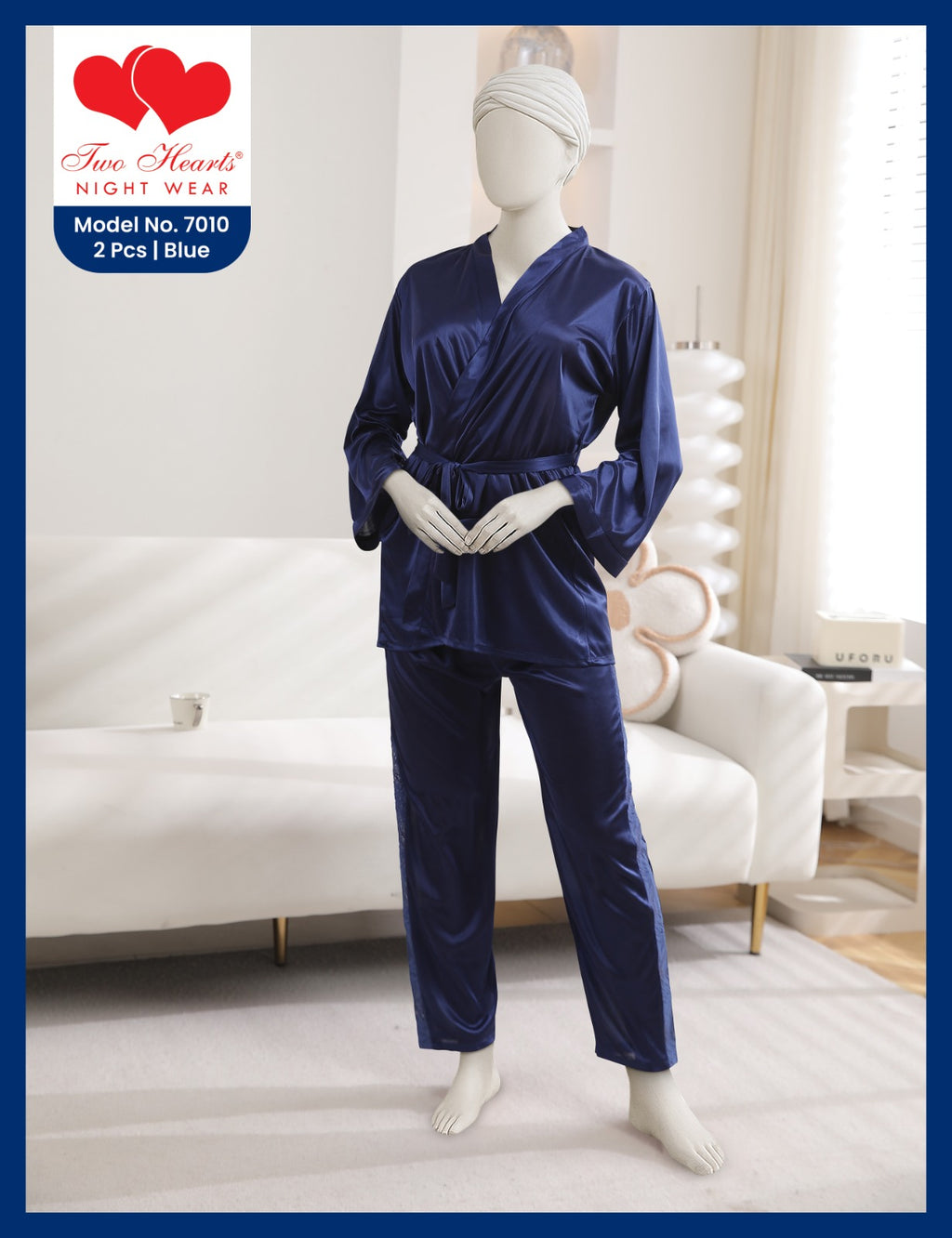 Classic Wrap Nightwear Set