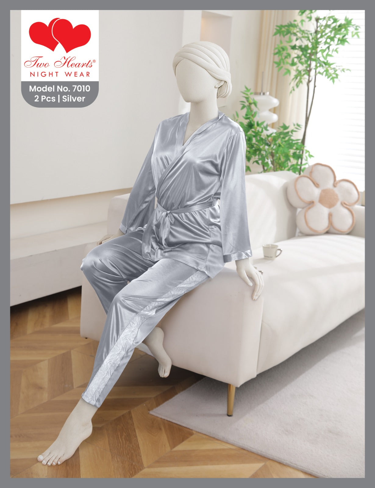 Classic Wrap Nightwear Set