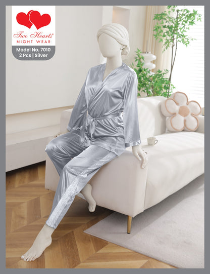 Classic Wrap Nightwear Set