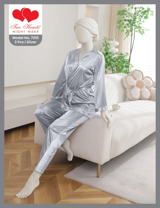 Classic Wrap Nightwear Set