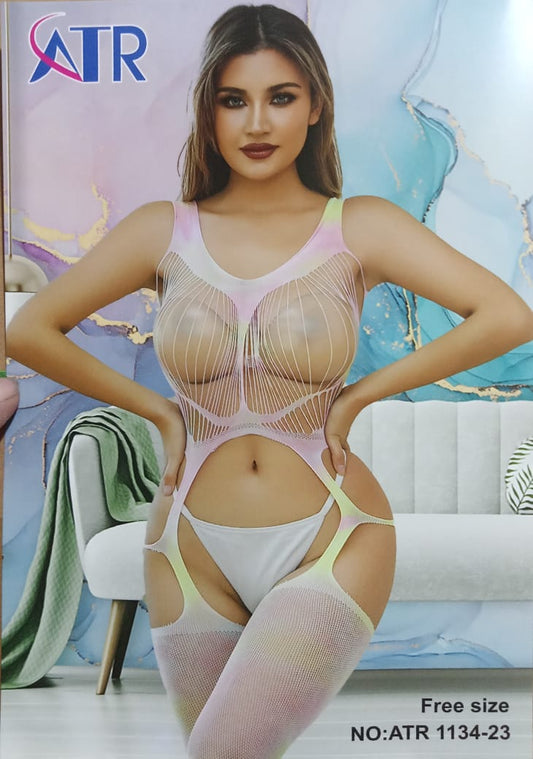 Crotchless Body Stocking 1 Piece