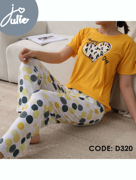 Soft Malai Cotton Pajama Set 2