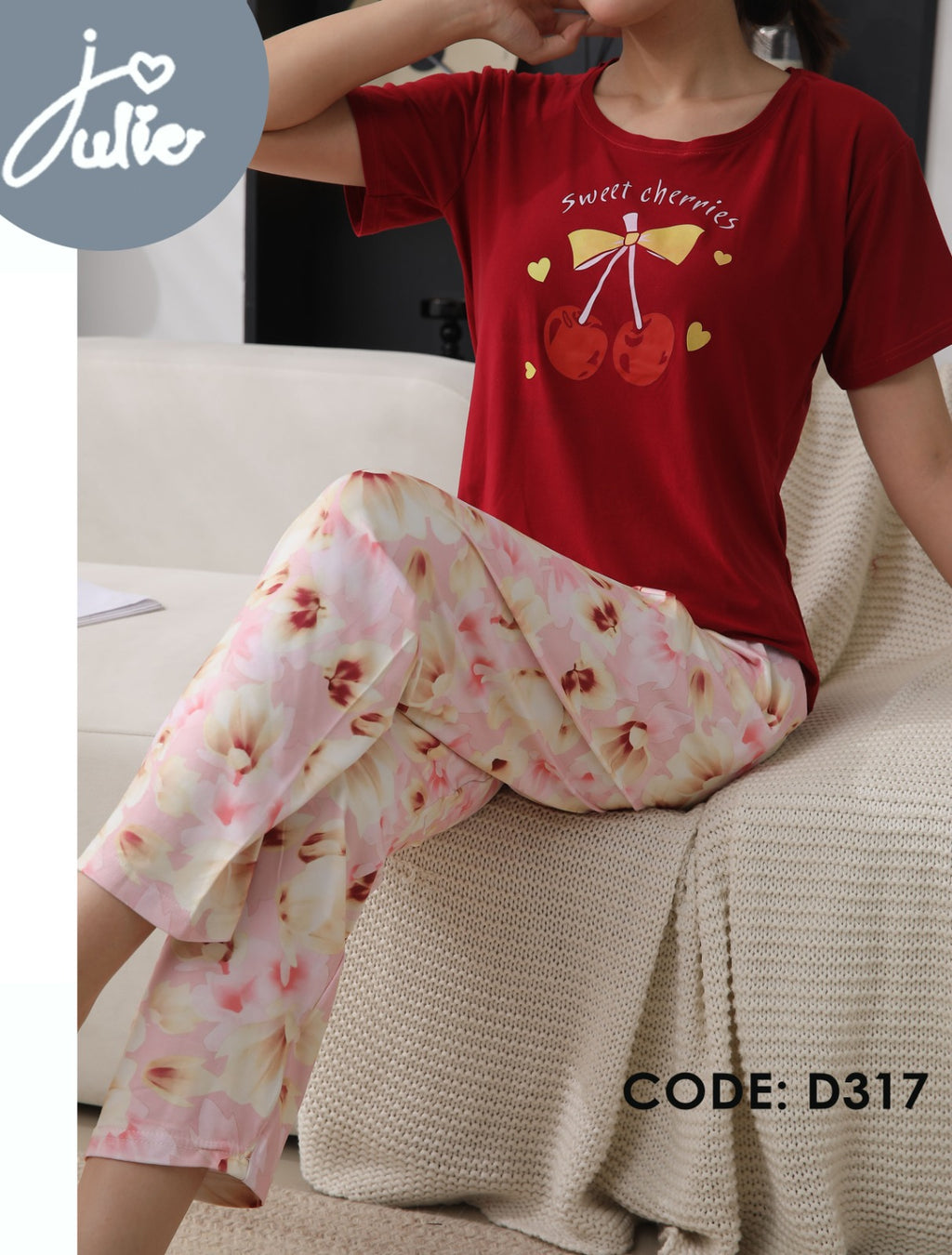 Soft Malai Cotton Pajama Set 5