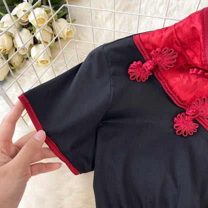 Oriental-Inspired Silk Lingerie Set